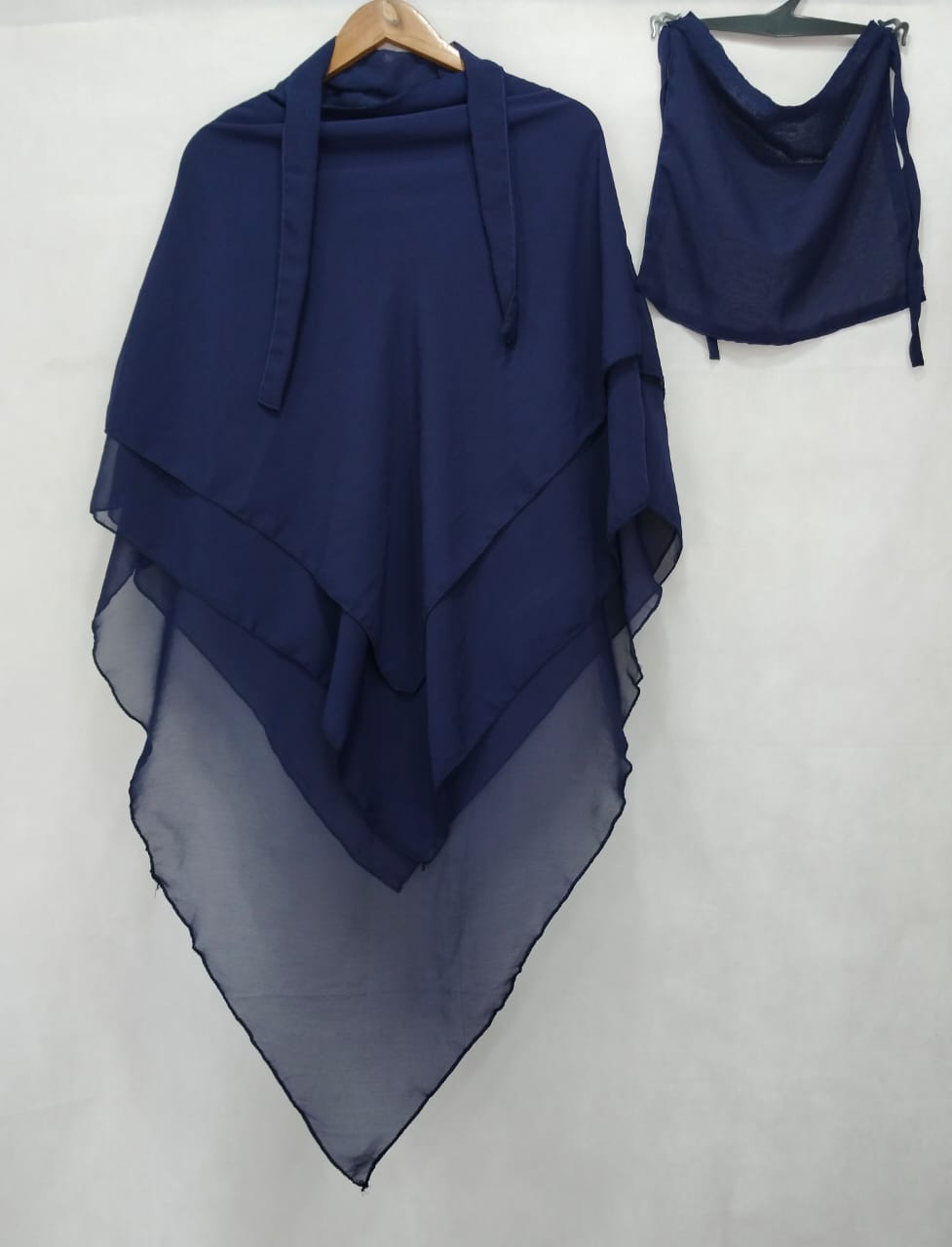 3 Layer Khimar With Nikab