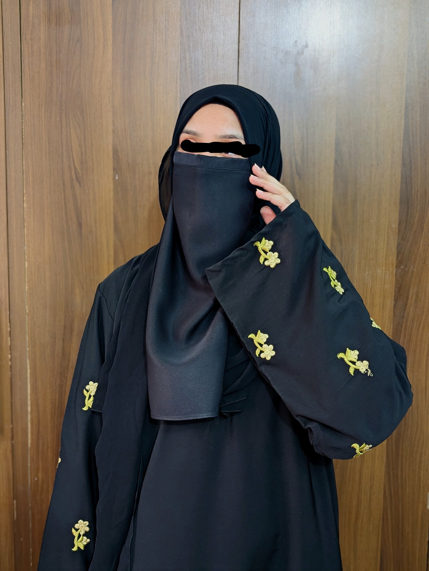 Full Sleeves Embroidered Abaya