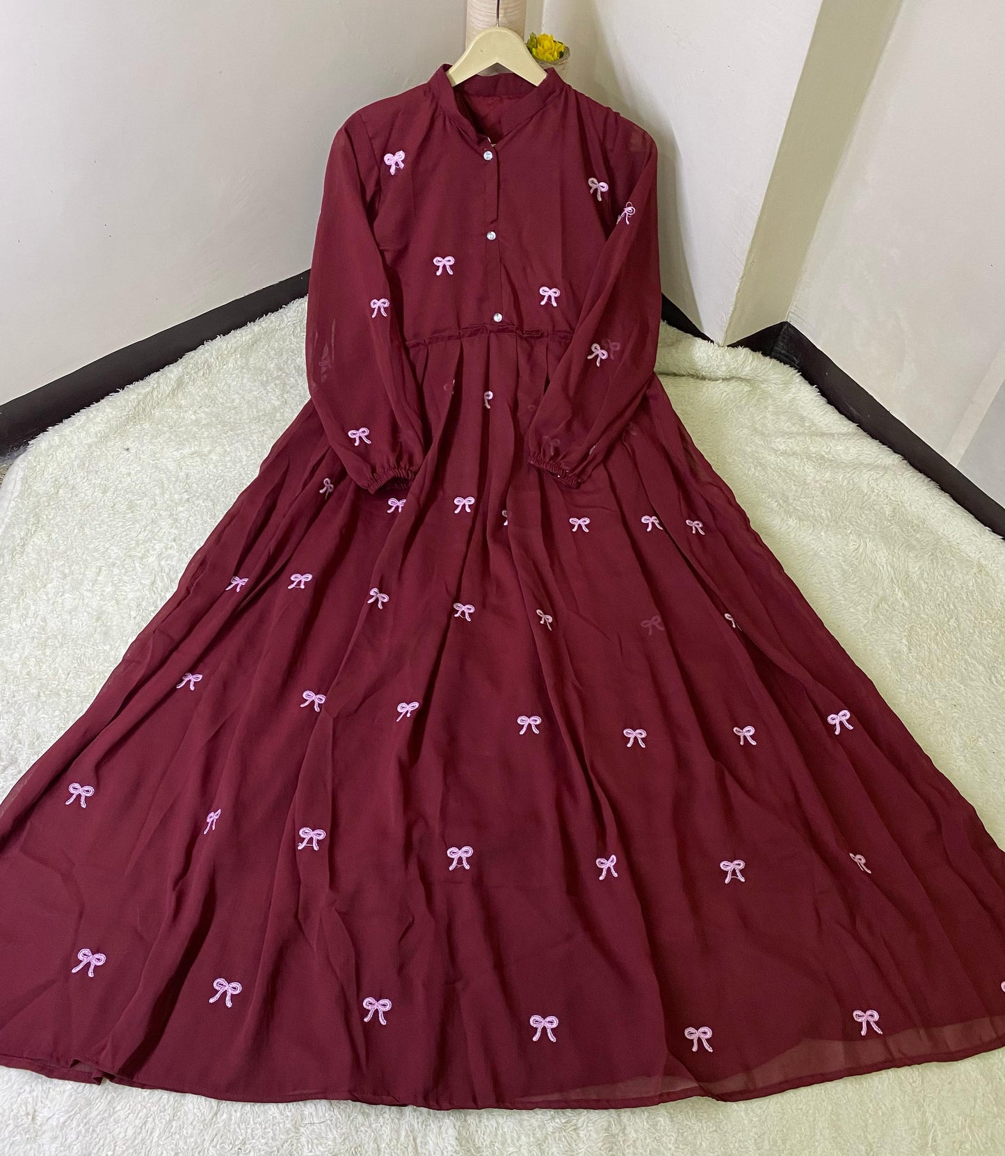 Long Embroidered Maxi