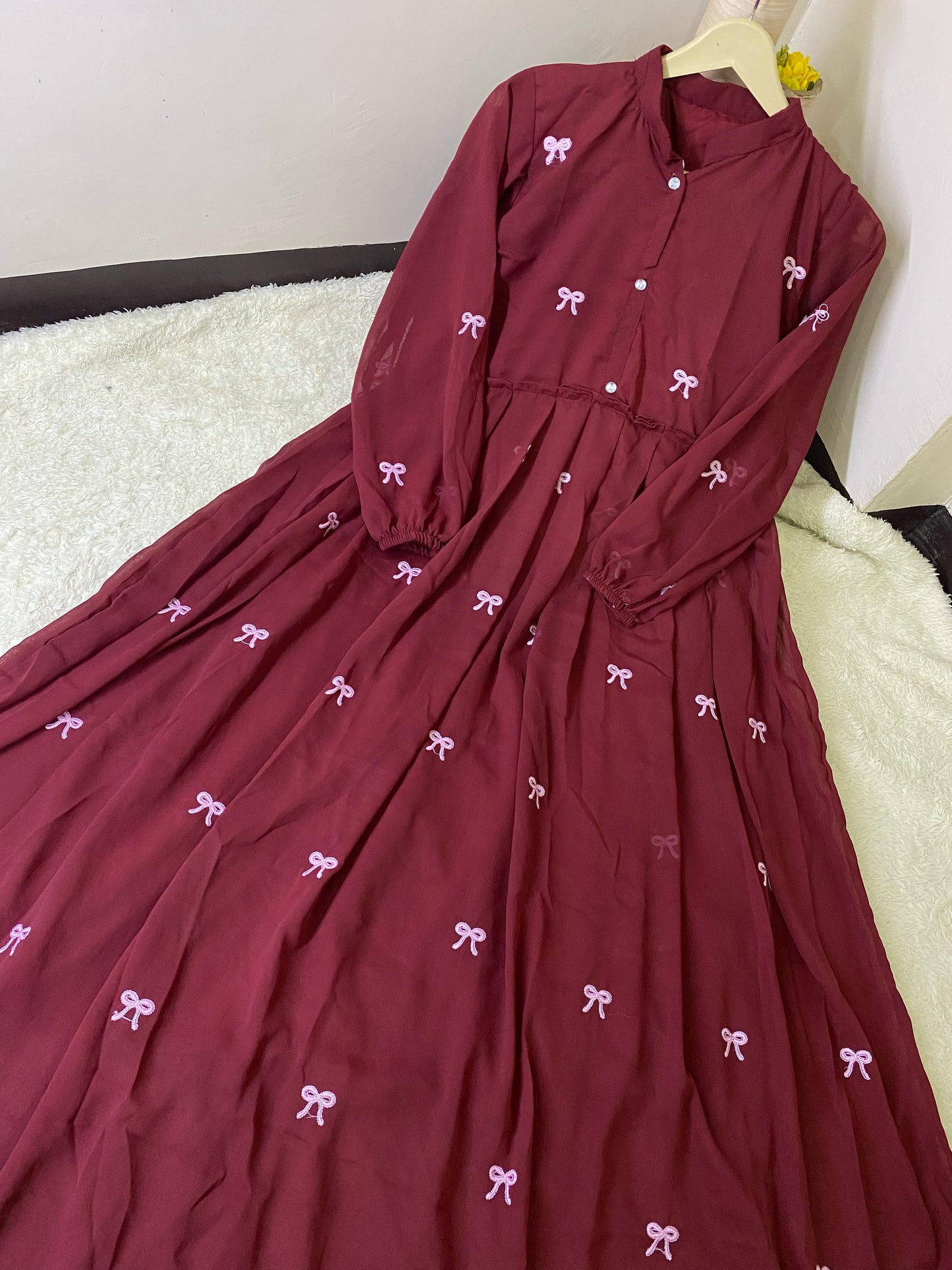 Long Embroidered Maxi