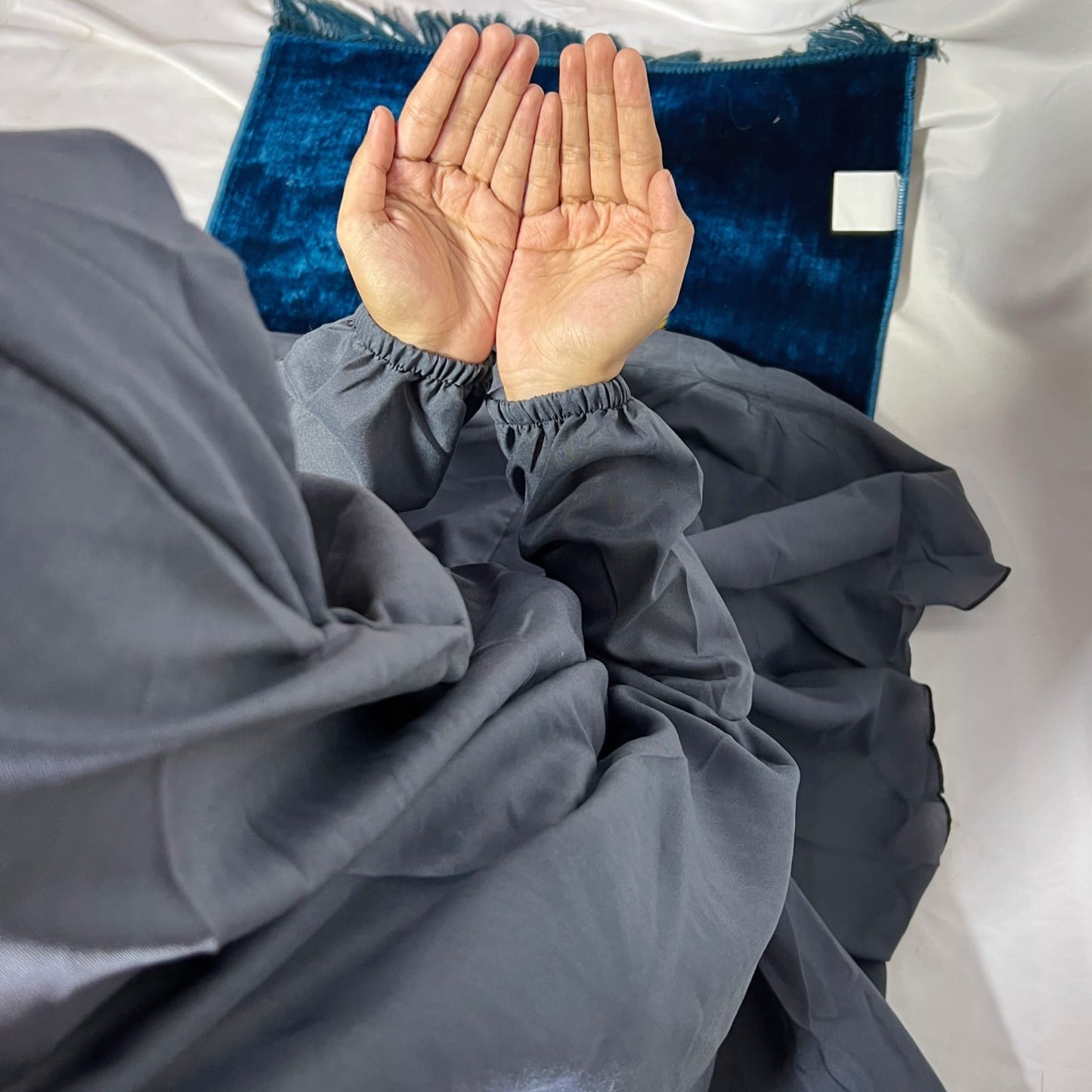 Premium Printed Namaz Khimar – Swiss Lawn