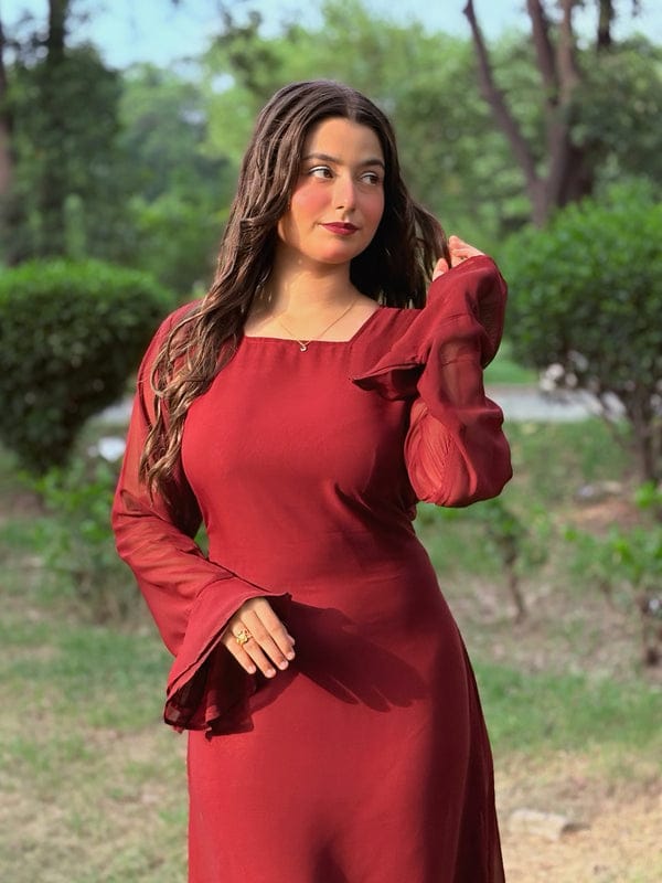 Frill Flora Maxi
