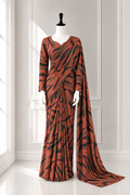 Elegant 2 in 1 Frock Saree