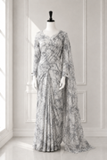 Elegant 2 in 1 Frock Saree