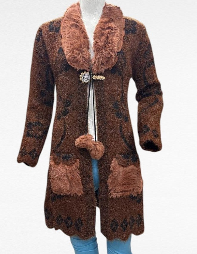 Long Cardigan Furr