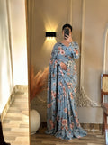 Elegant 2 in 1 Frock Saree