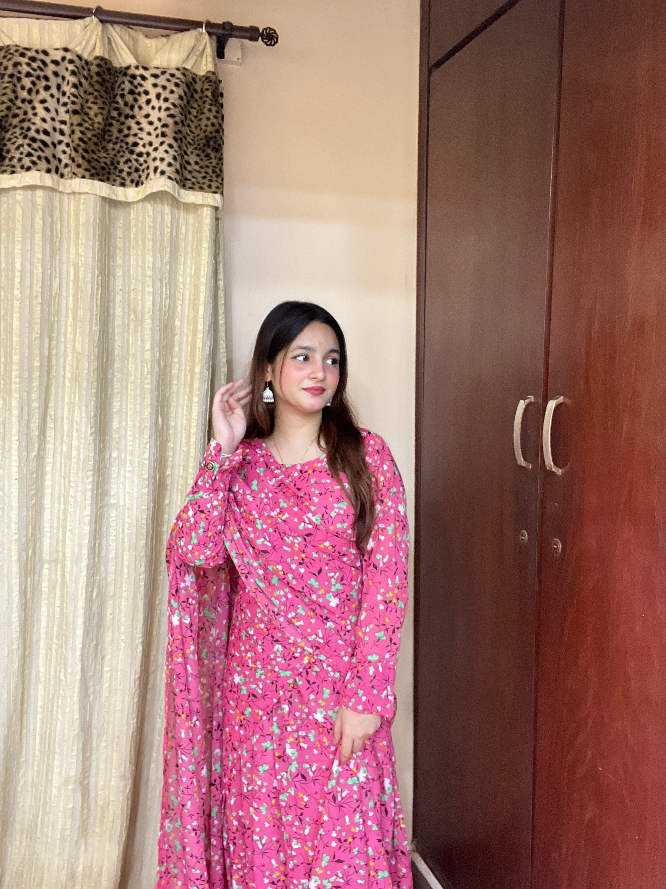 Elegant 2 in 1 Saree