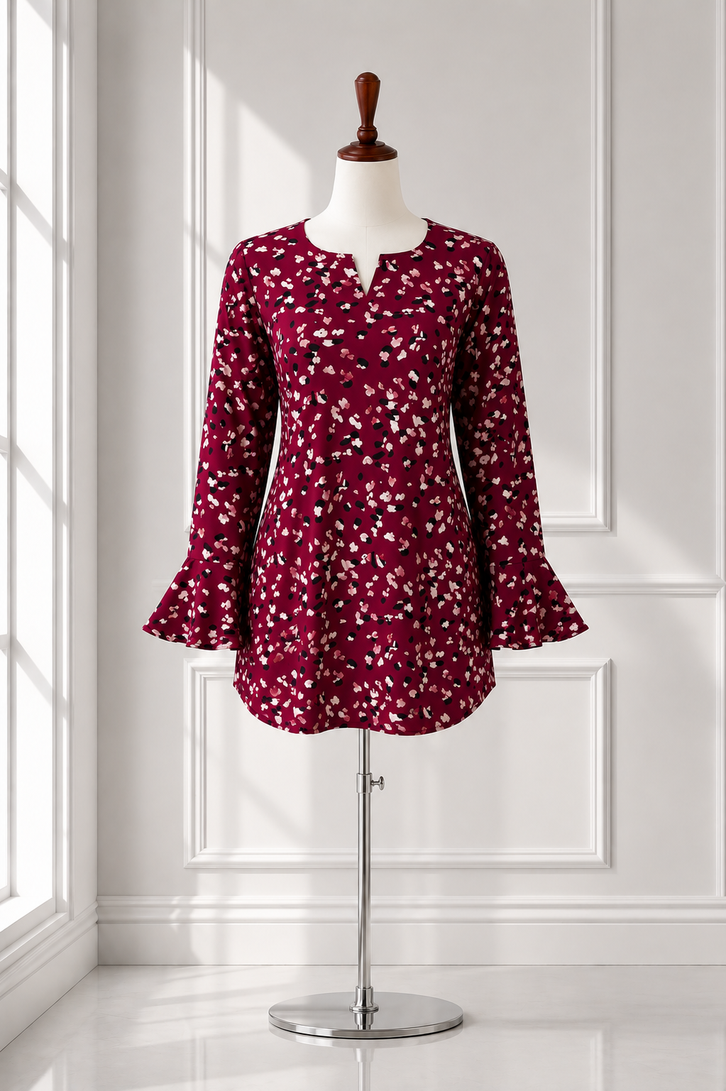 Midnight Bloom Top