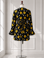 Midnight Bloom Top