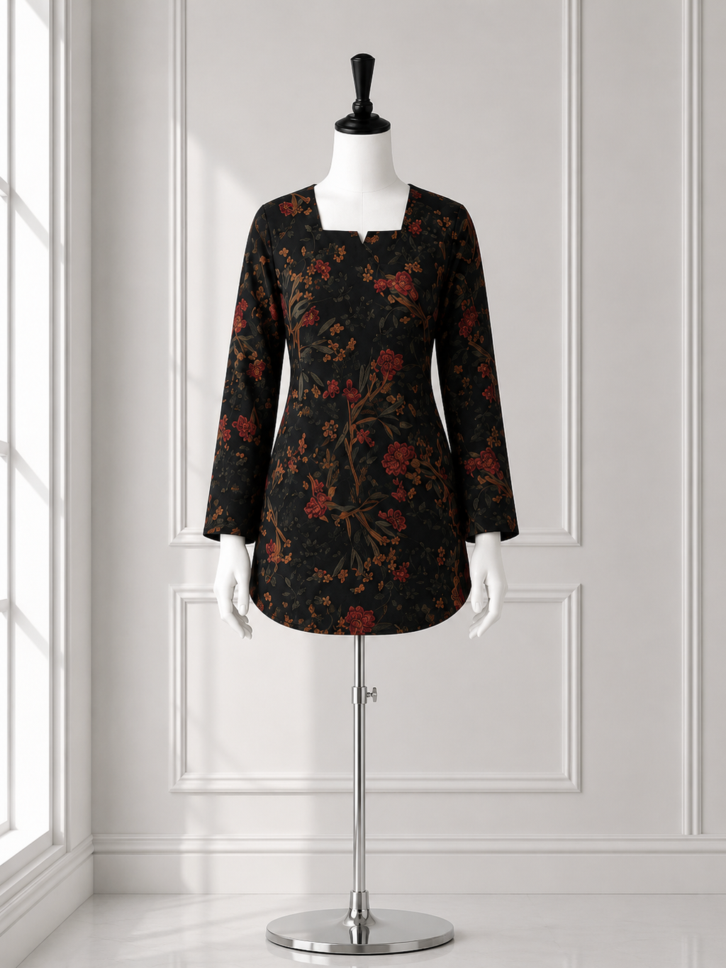 Midnight Bloom Top