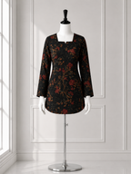 Midnight Bloom Top