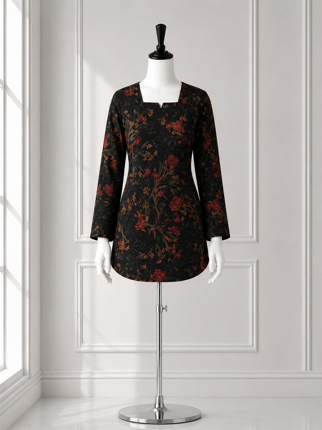 Midnight Bloom Top