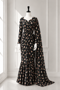 Elegant 2 in 1 Frock Saree
