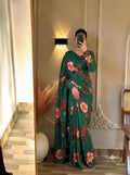 Elegant 2 in 1 Frock Saree