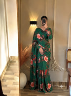 Elegant 2 in 1 Frock Saree
