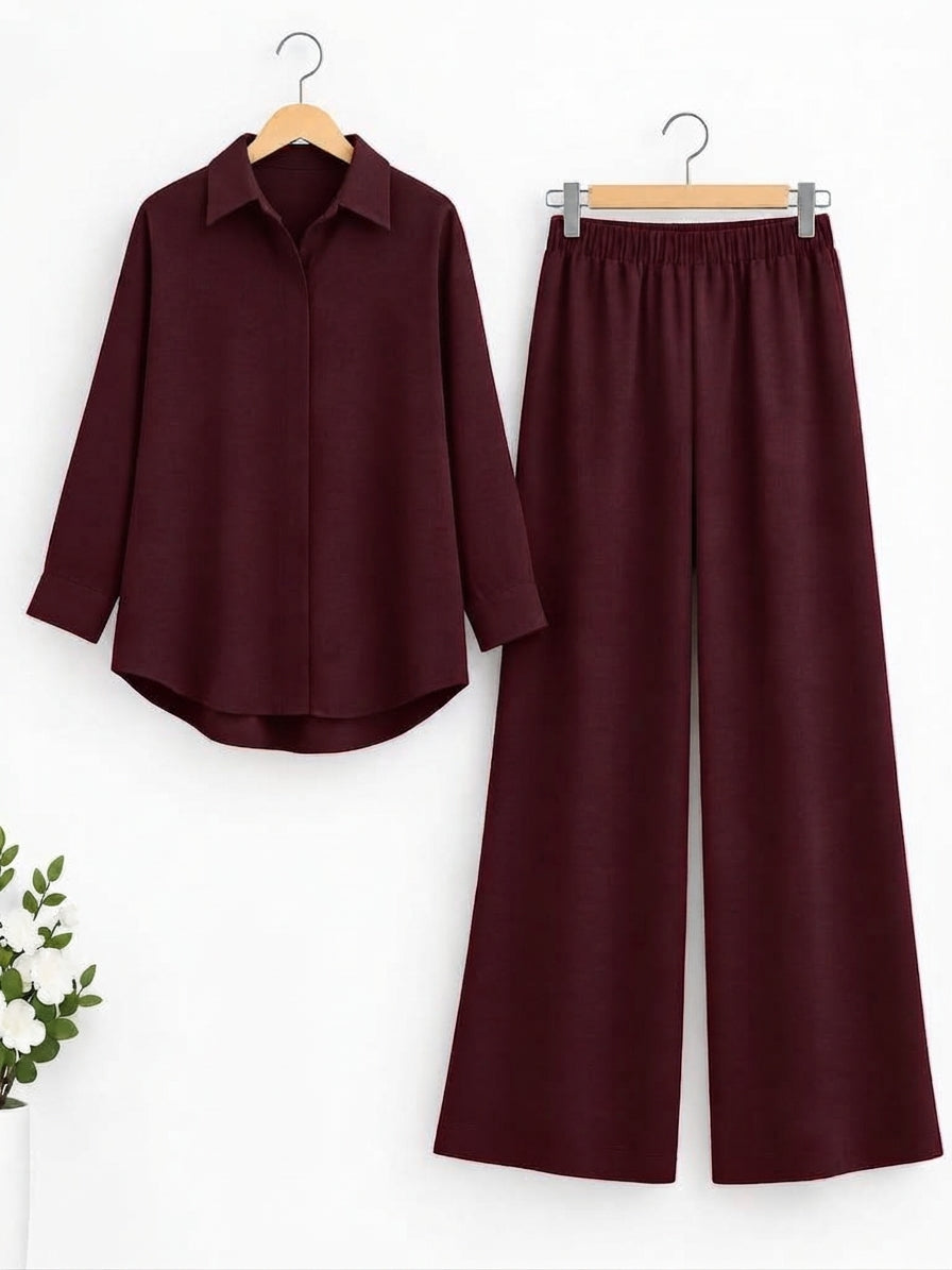 Plain Co-ord Set