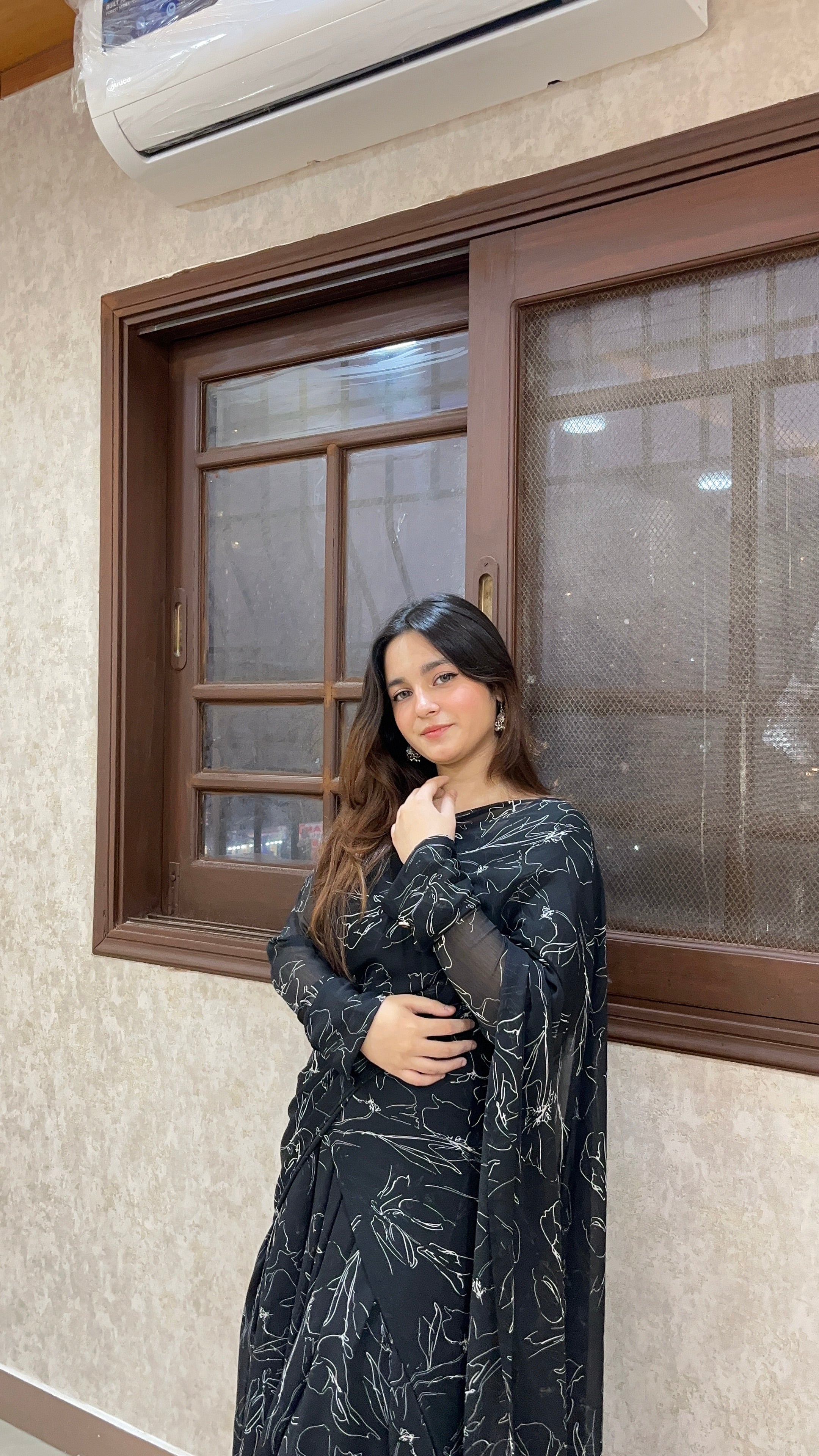 Elegant 2 in 1 Saree