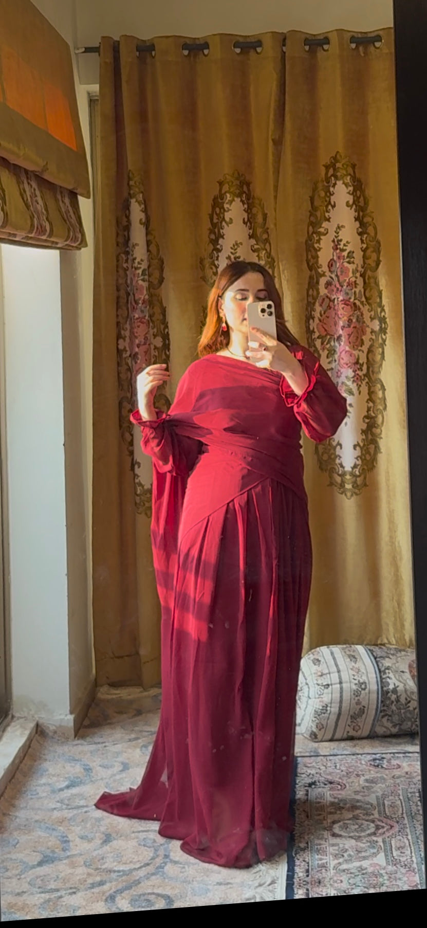 Elegant 2 in 1 Saree