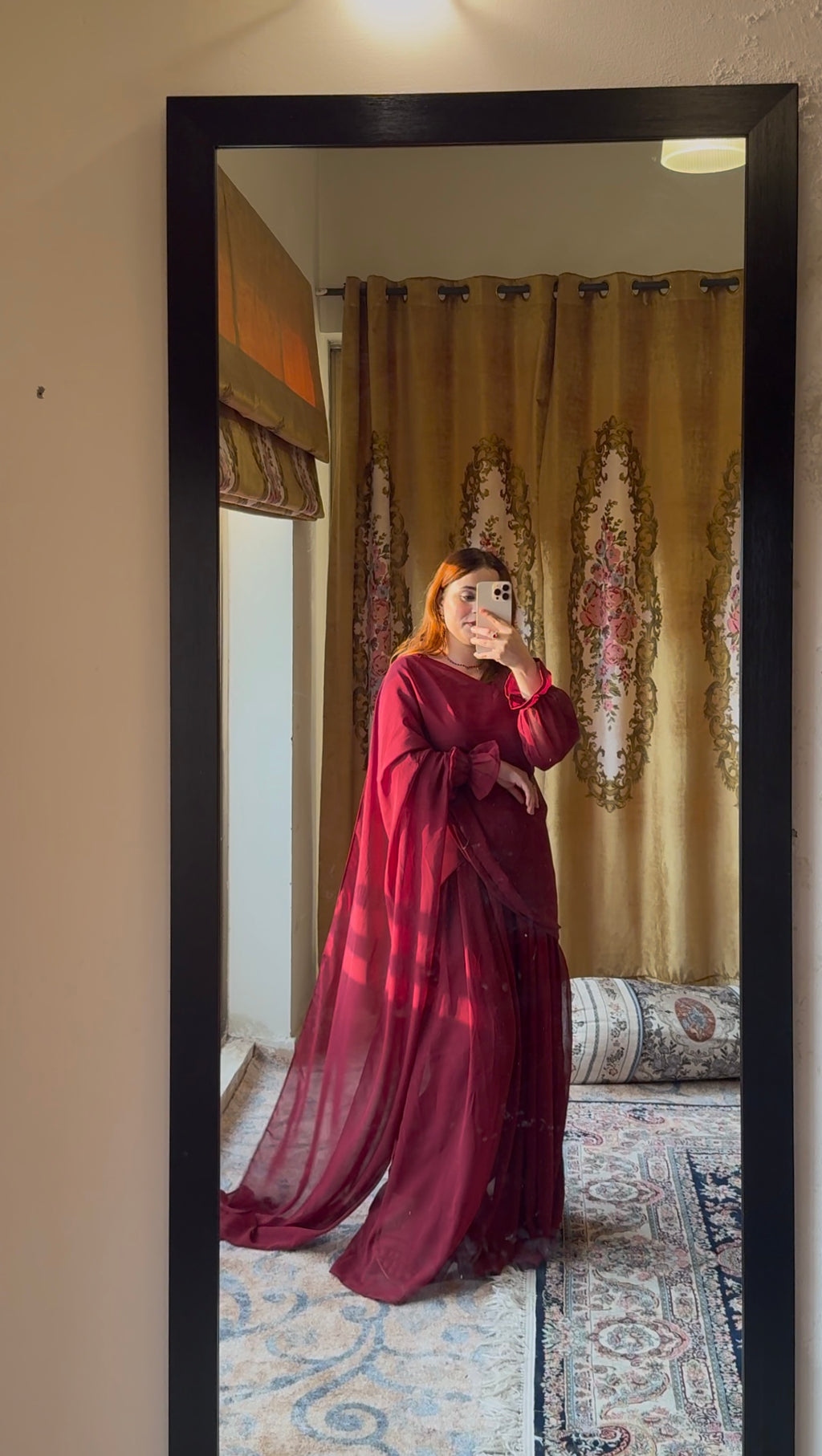 Elegant 2 in 1 Saree