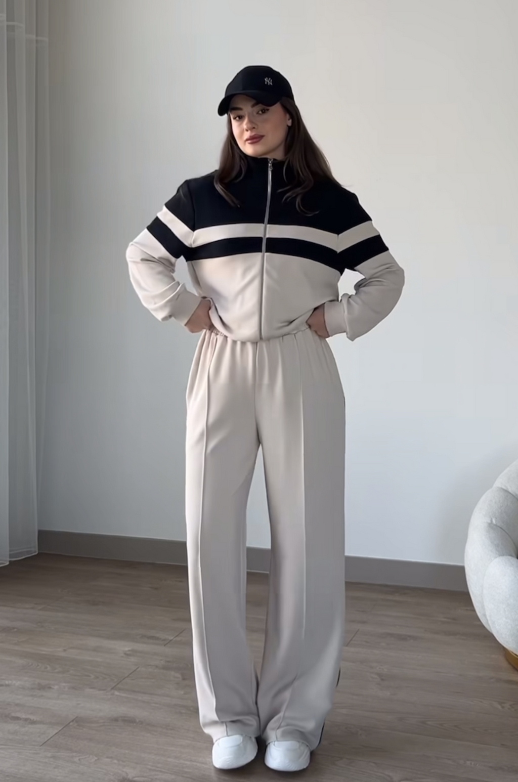 Zip-Up Track Suit