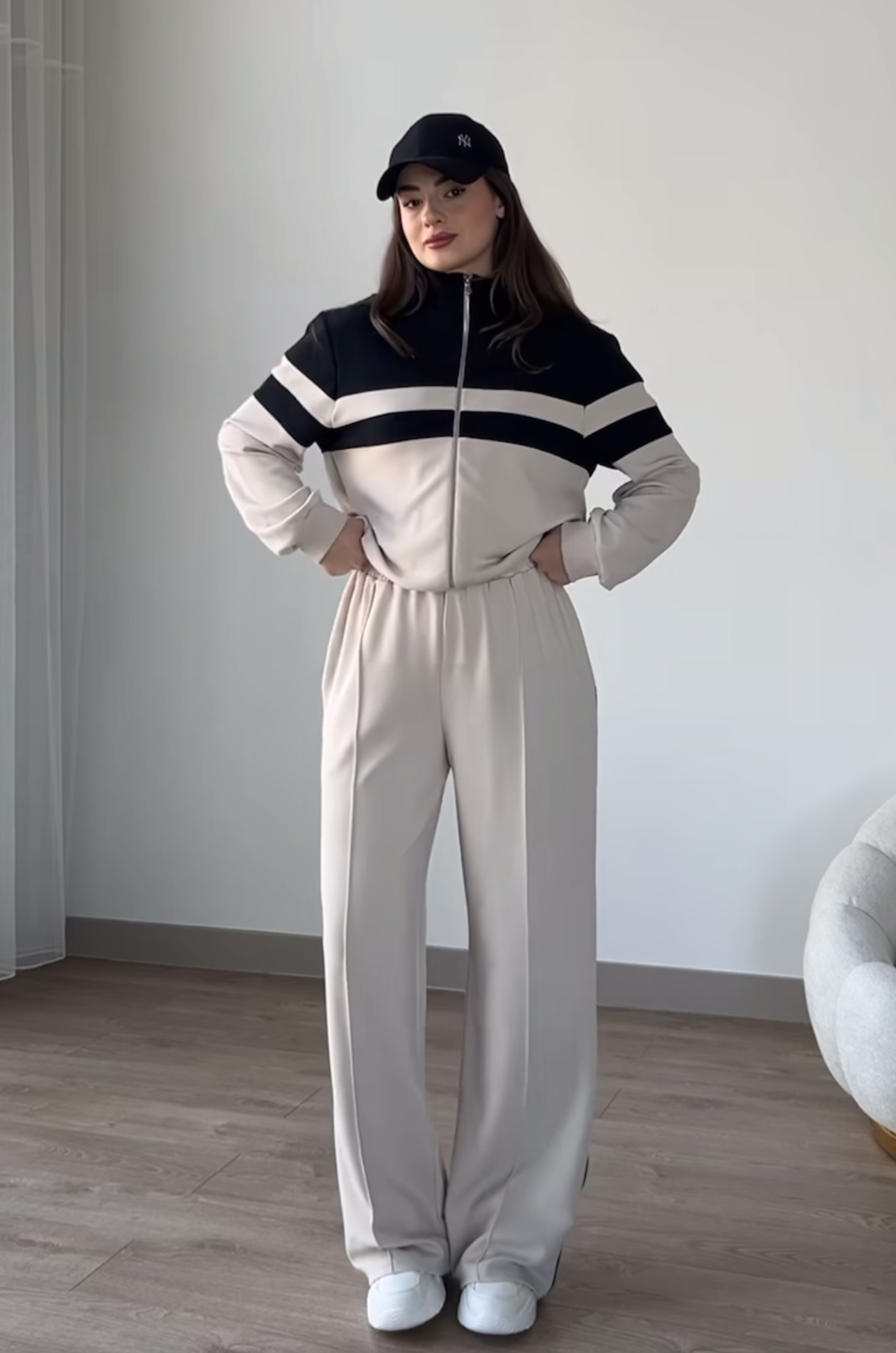 Zip-Up Track Suit