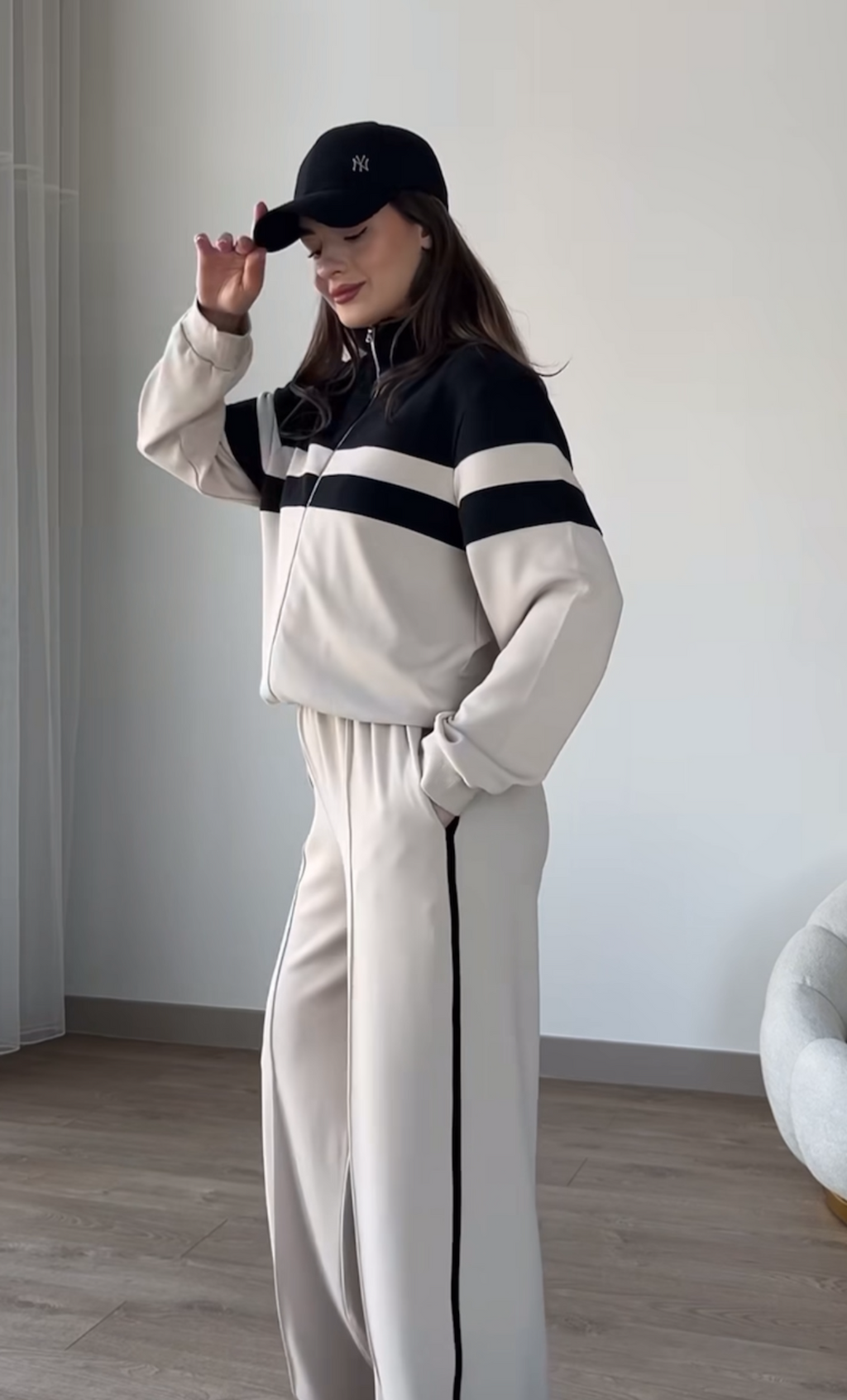 Zip-Up Track Suit