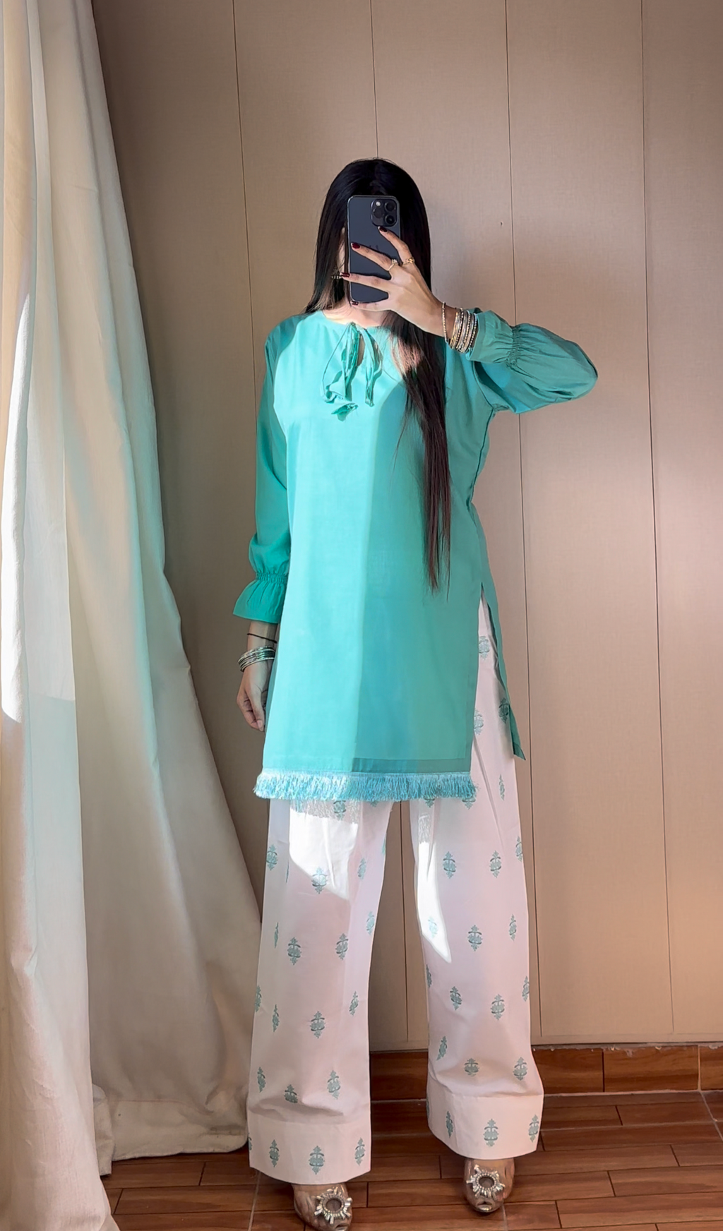 Zarnish Embroidered 2-Piece