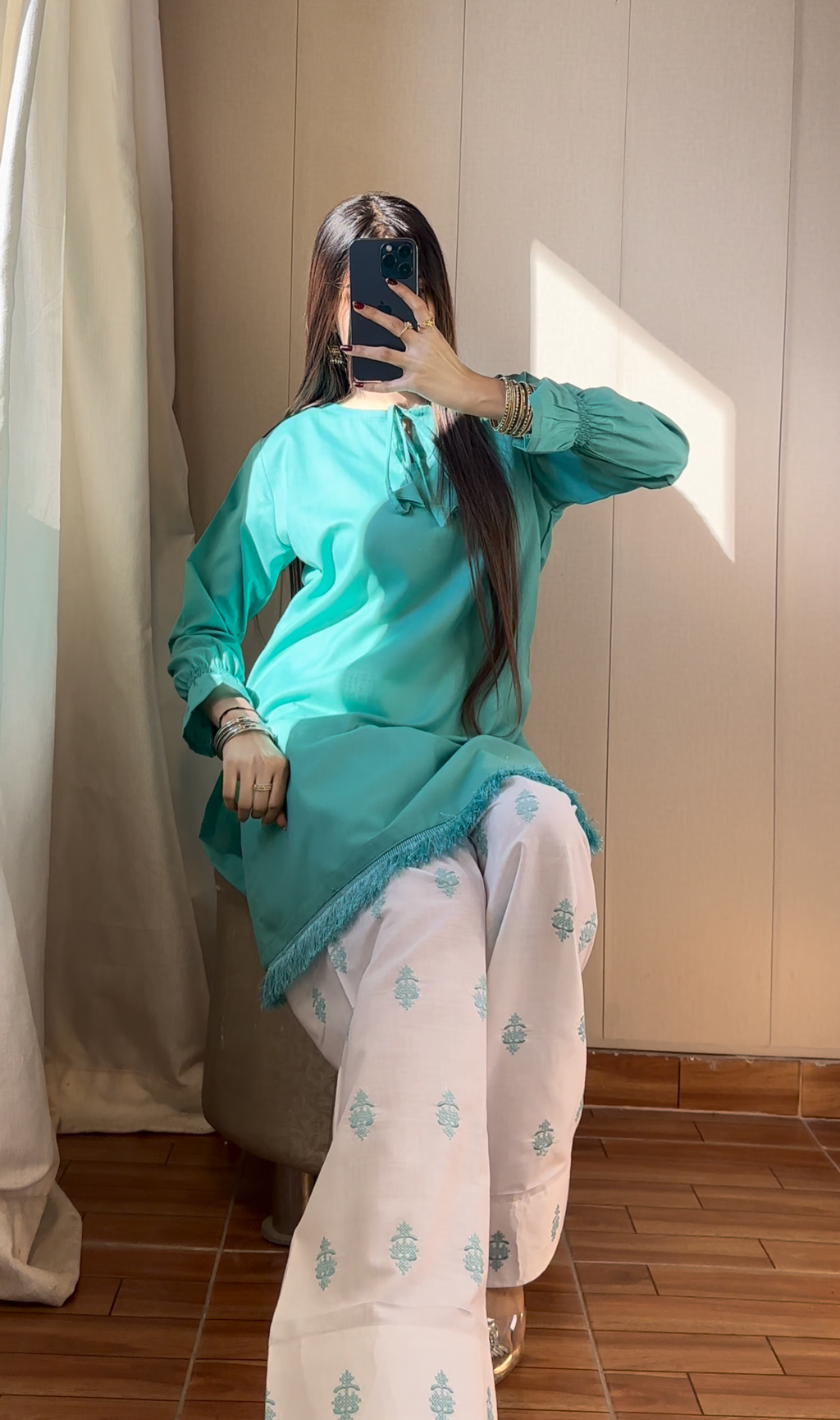 Zarnish Embroidered 2-Piece