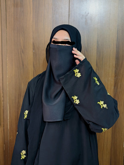 Full Sleeves Embroidered Abaya