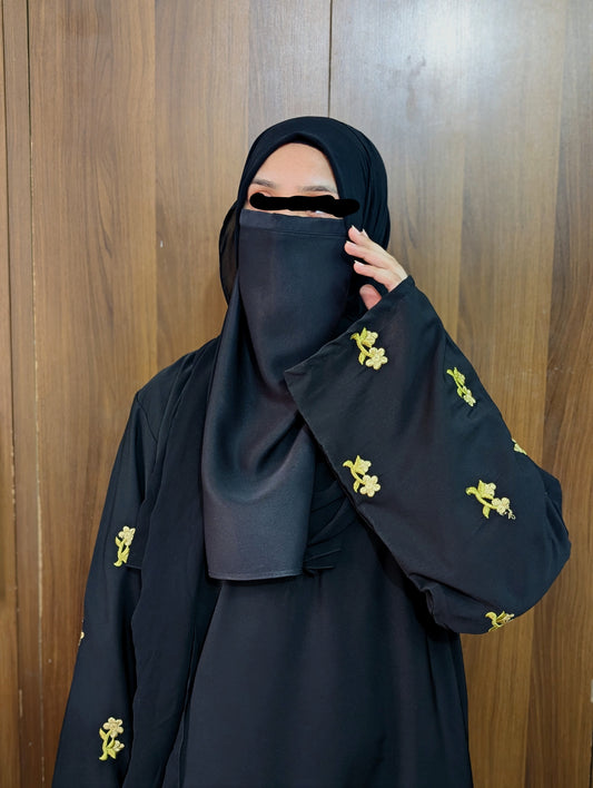 Full Sleeves Embroidered Abaya