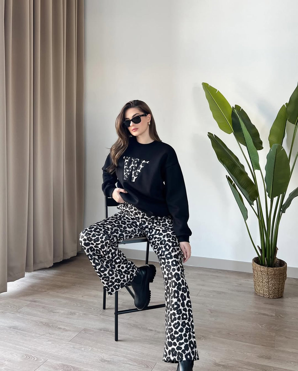 Leopard Track Suit