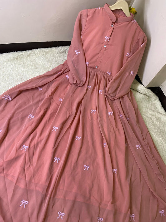Long Embroidered Maxi