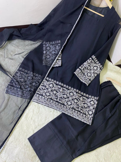 Chiffon Farshi Shalwar