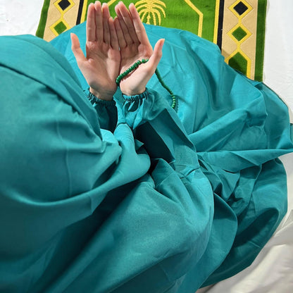 Premium Printed Namaz Khimar – Swiss Lawn