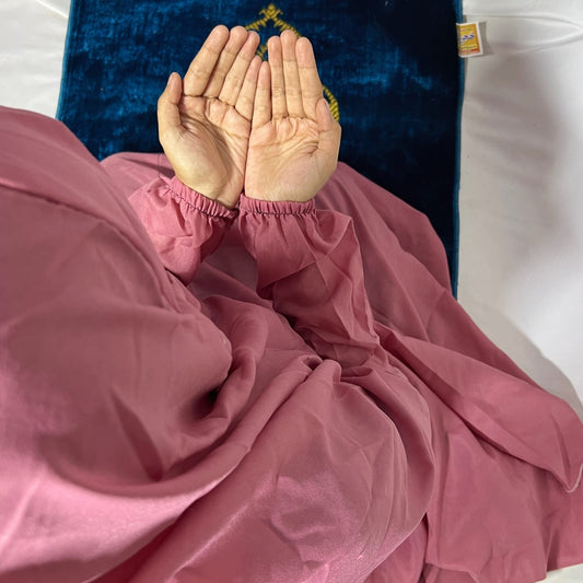Premium Printed Namaz Khimar – Swiss Lawn