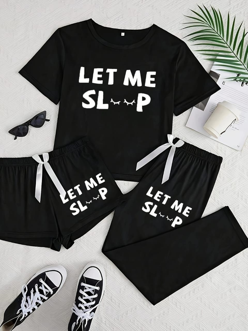 3-Piece Night Suit Set – Comfort Meets Style