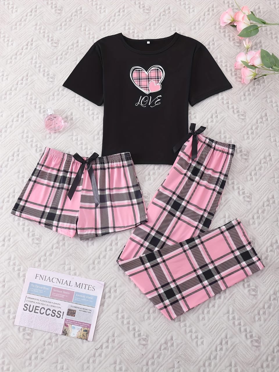 3-Piece Night Suit Set – Comfort Meets Style