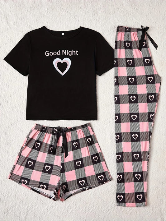 3-Piece Night Suit Set – Comfort Meets Style
