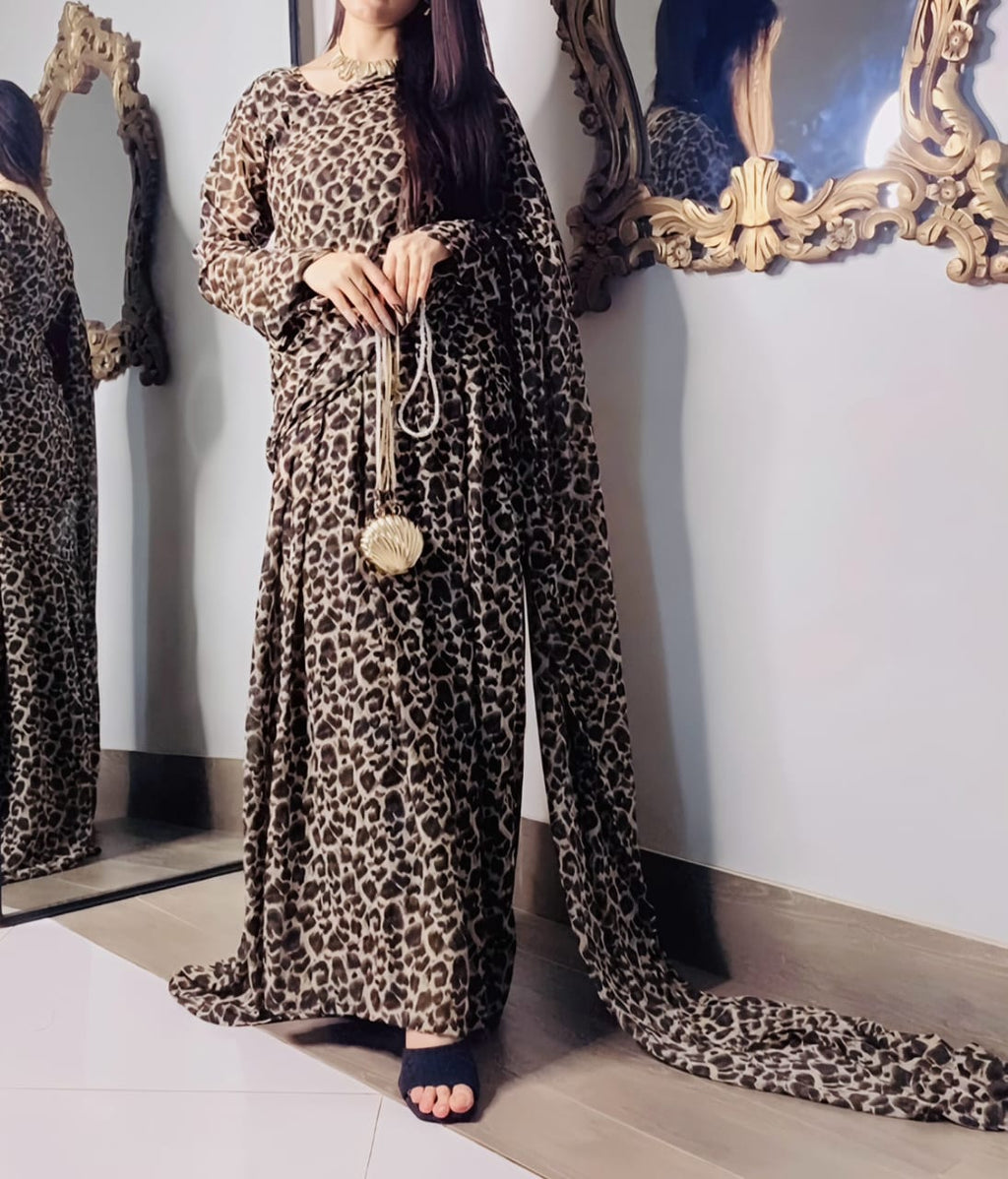 Elegant 2 in 1 Saree