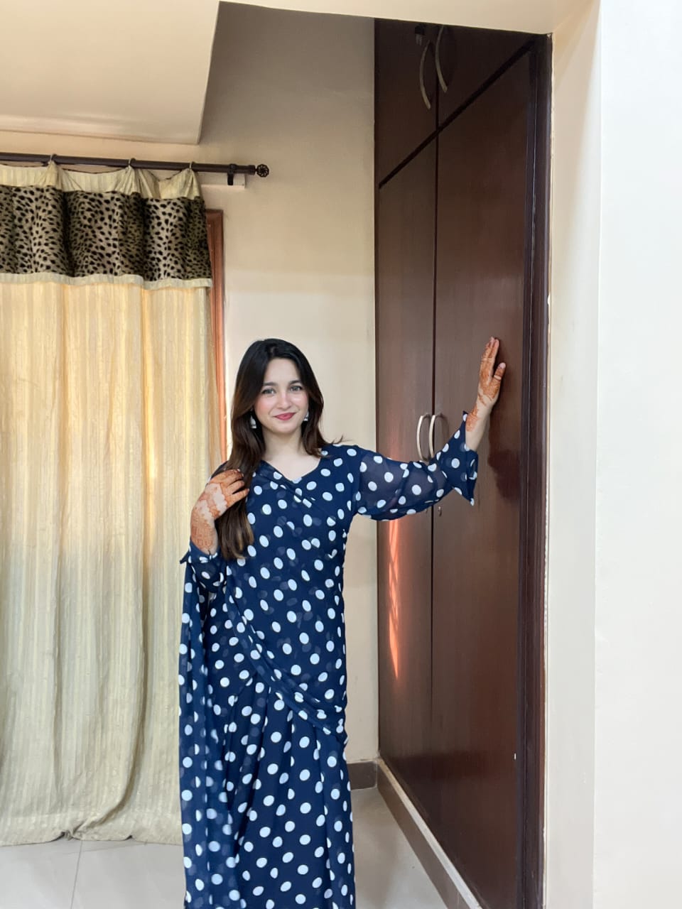 Elegant 2 in 1 Saree