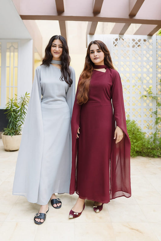 Cut Neck Maxi