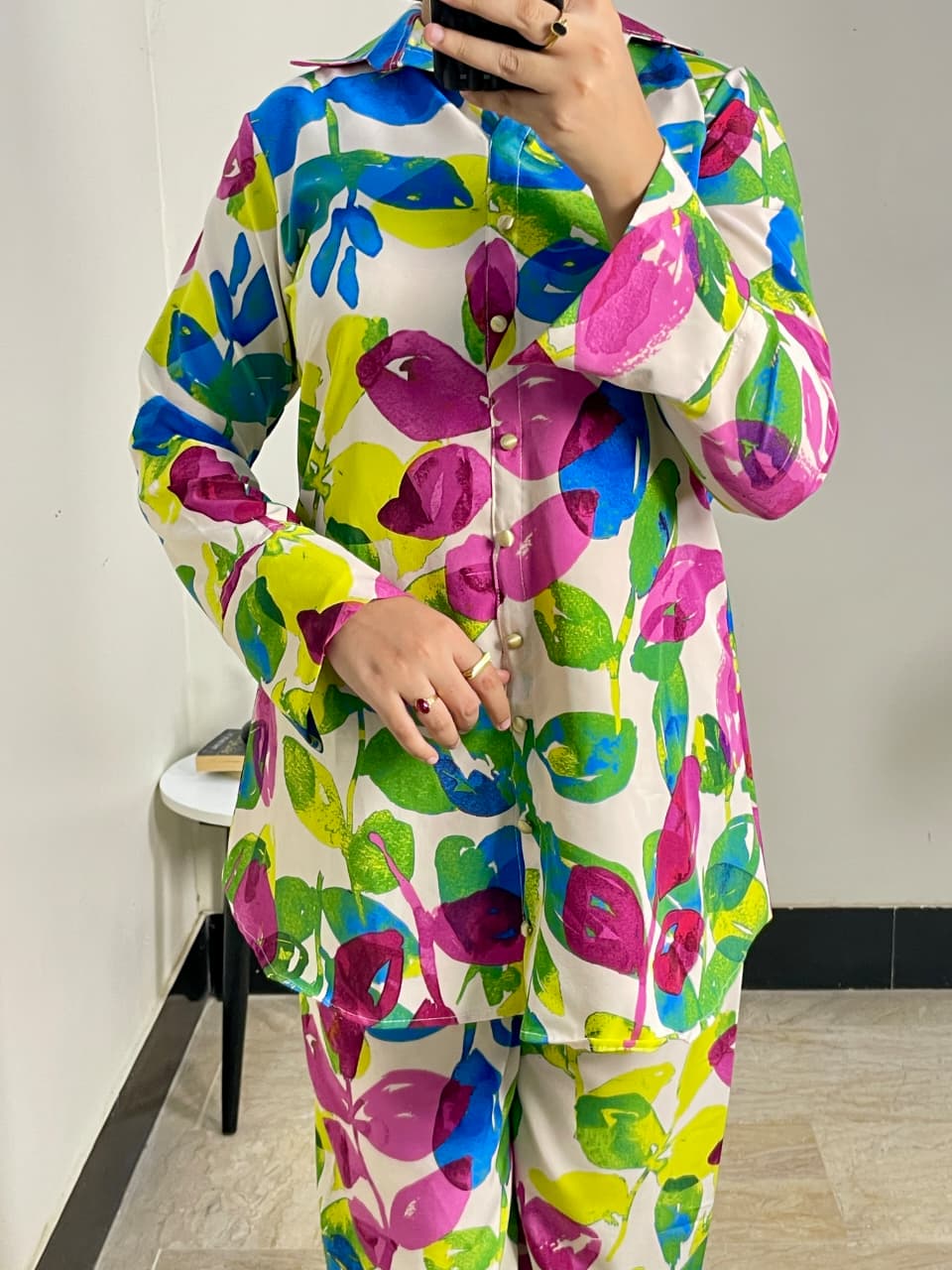 Multi Rainbow Co-ord Set