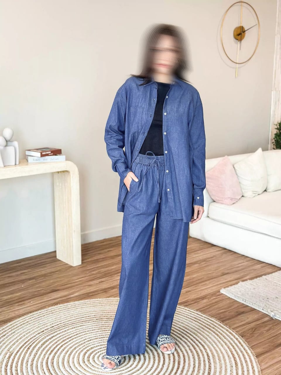 Denim 2pc Suit