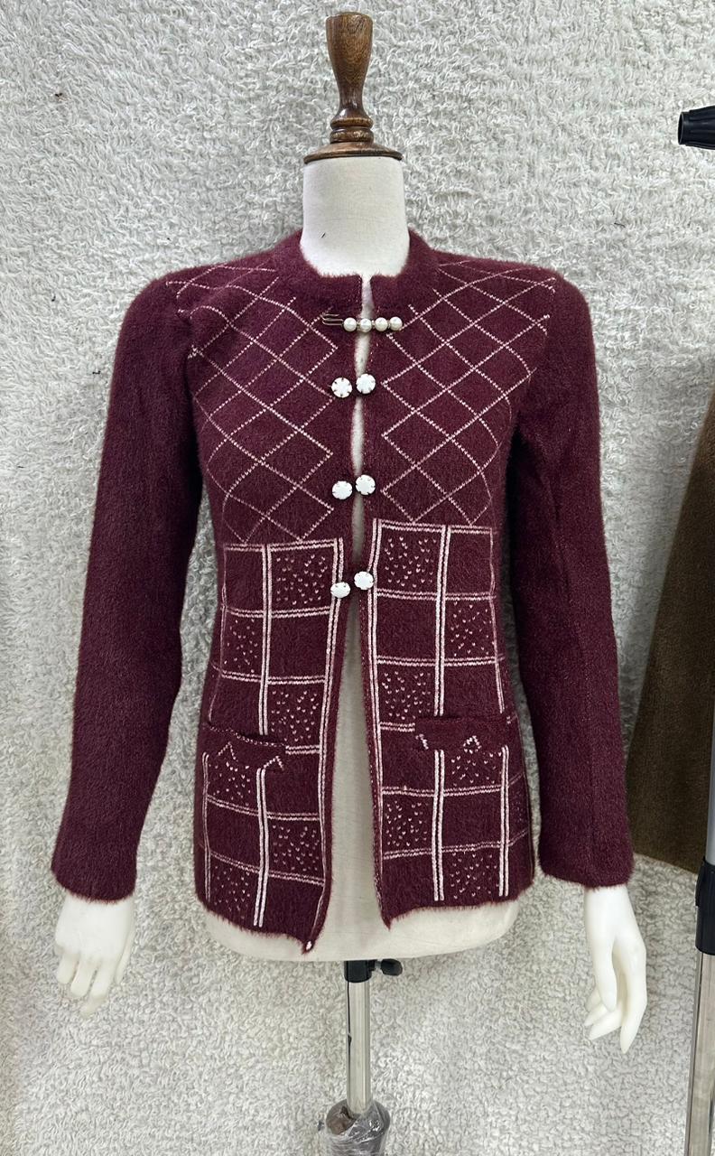 Winter Grace Buttoned