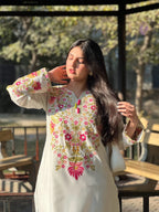 Elara Embroidered Kurta Set