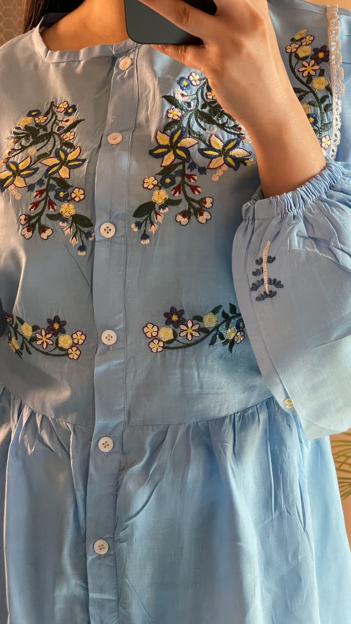 Sofia Embroidered Maxi