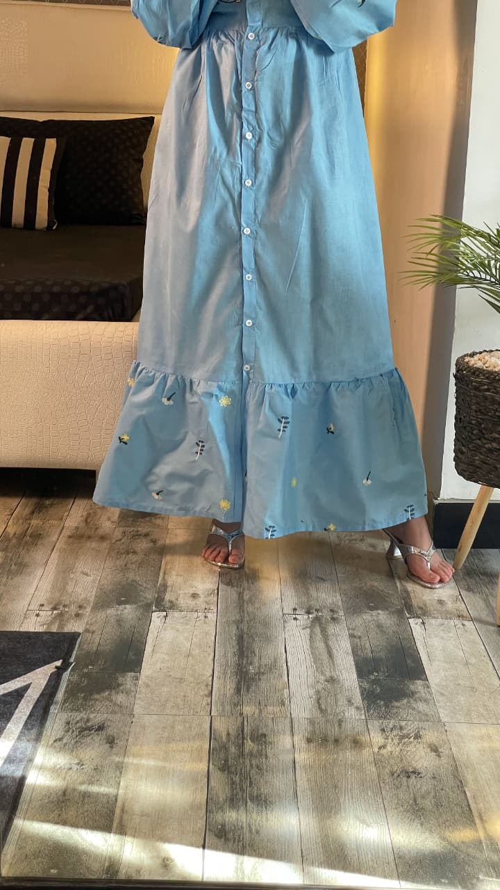 Sofia Embroidered Maxi