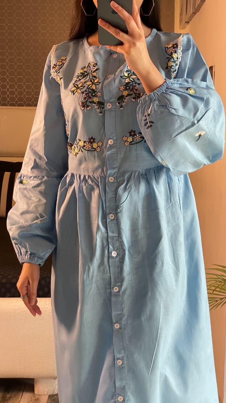 Sofia Embroidered Maxi