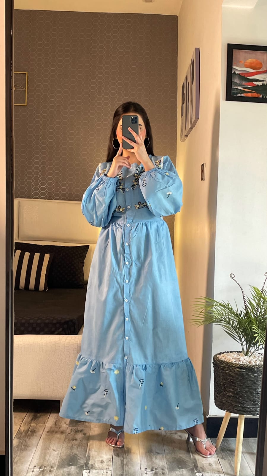 Sofia Embroidered Maxi