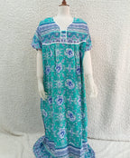 Printed Lilan Long Nighty